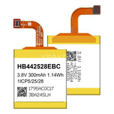 Compatible for Huawei Watch 1 Battery Board HB442528EBC Smart 300 mAh Watch Battery in Stock Factory Wholesale