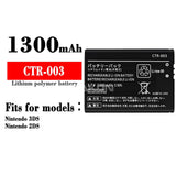 Compatible for Nintendo 3DS_2DS brand new game console batteries CTR-003 factory wholesale and foreign trade