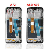 Compatible for OPPO A72 5G Screen Assembly LCD Screen Inner and Outer Screen Mobile Cell Phone Display Assembly LCD wholesale