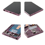 Compatible for Samsung S22 Ultra LCD Screen Assembly Inner and Outer Screen With Frame Mobile Cell Phone Display LCD Wholesale