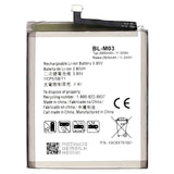Compatible with LG K22_K22 Plus mobile cell phone battery BL-M03, brand new 3000mAh battery, factory wholesale, foreign trade