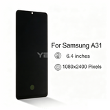 Compatible for Samsung A31 Screen Assembly A315 LCD Inner and Outer Screen Touch Screen lcd Mobile Cell Phone Display Screen with Frame Wholesale