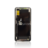 Compatible for iPhone 11 PRO MAX High-quality Black Soft OLED and Digitizer Glass Screen Replacement