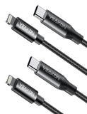 USB C to Lightning Cable for iPhone 12 Pro Max/12/11 Pro/X/XS/XR/8 Plus/AirPods Pro, Supports Power Delivery