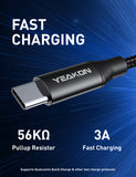 USB C to USB C Cable Double USB-C Fast Charger Cord 60W Power Delivery PD Charging for Apple MacBook Galaxy S20 Nintendo Switch